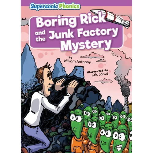 Boring Rick and the Junk Factory Mystery - Library Binding