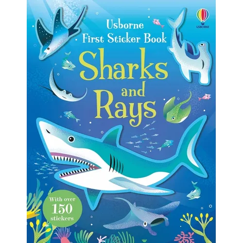 First Sticker Book Sharks and Rays - Paperback