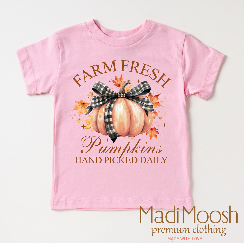 Farm Fresh Pumpkins Fall Shirt - Autumn Tee
