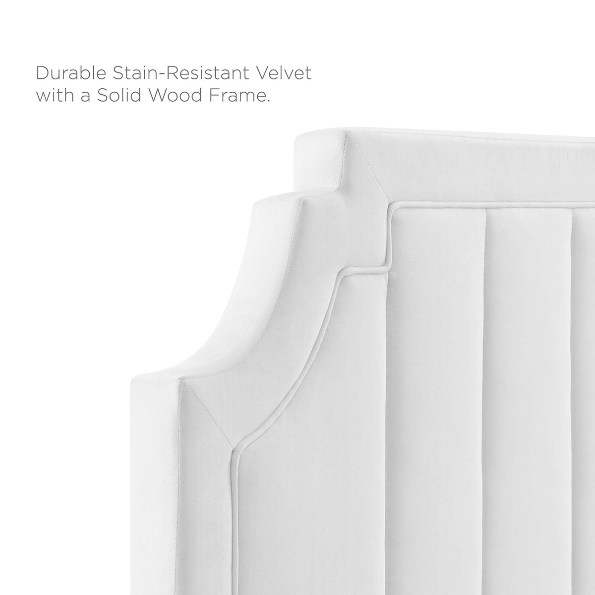 Sienna Performance Velvet Full Platform Bed by Modway - MOD-6913