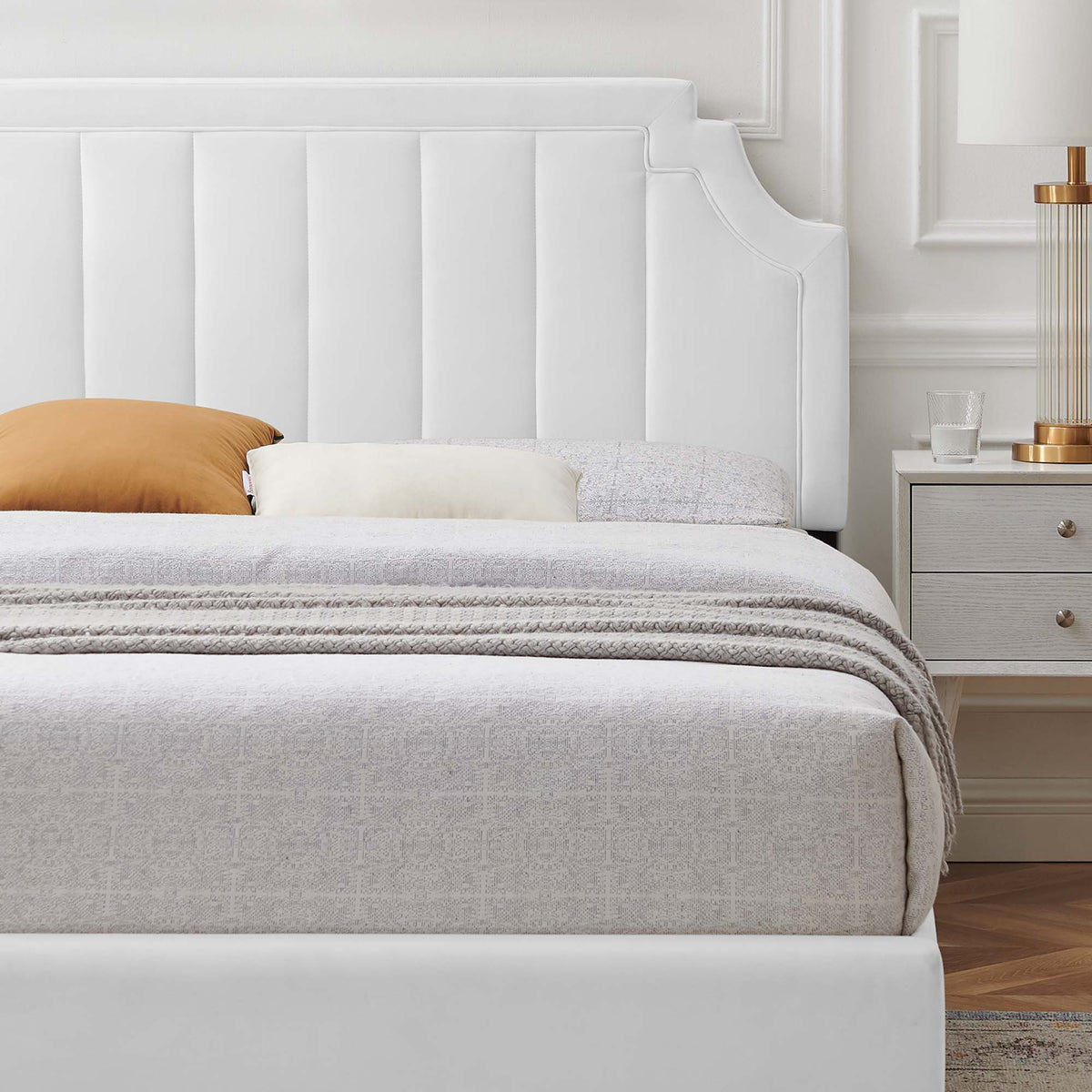 Sienna Performance Velvet King Platform Bed by Modway - MOD-6918