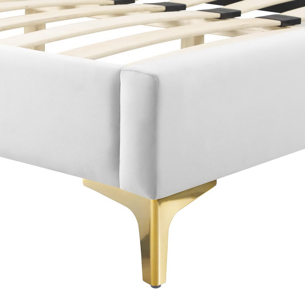 Sienna Performance Velvet King Platform Bed by Modway - MOD-6918