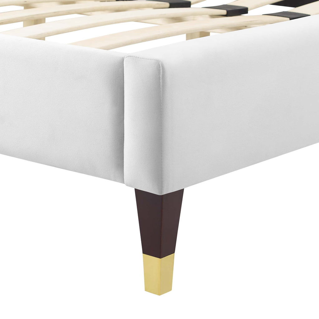 Sienna Performance Velvet King Platform Bed by Modway - MOD-6919