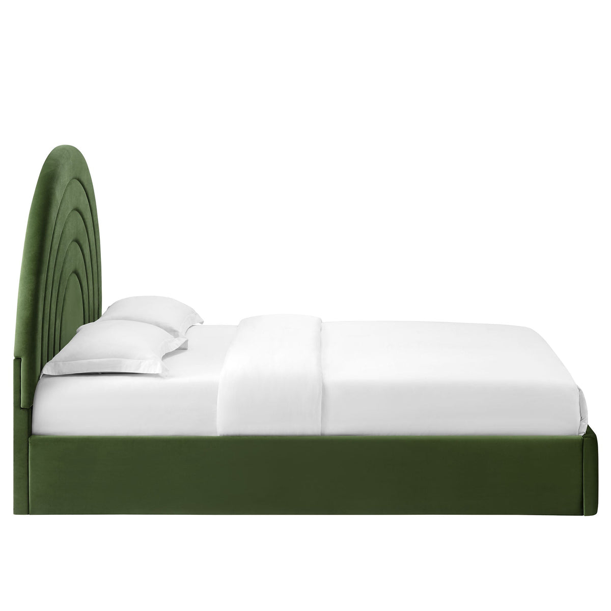 Solana Arched Performance Velvet Full Platform Bed by Modway