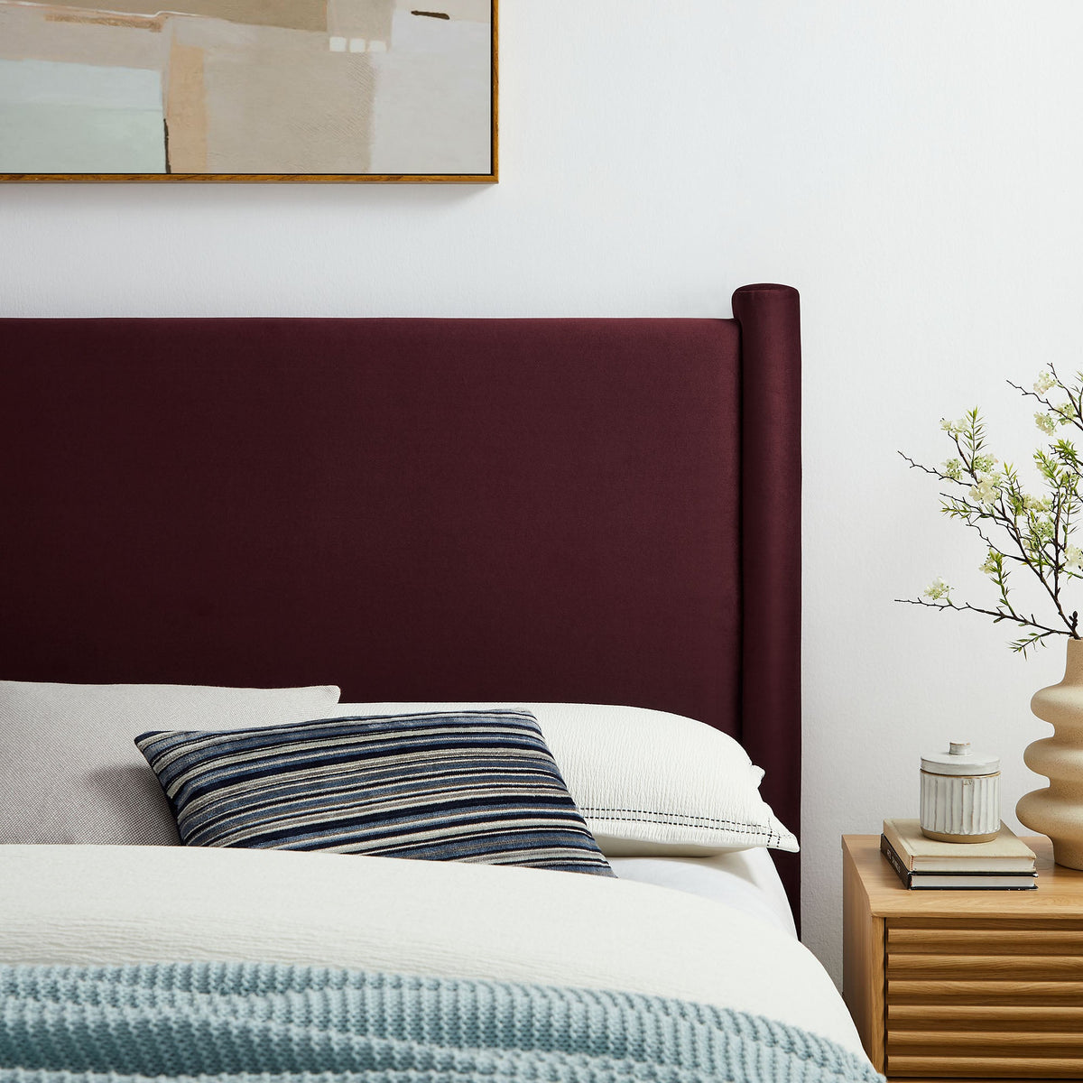 Rael Performance Velvet Headboard by Modway