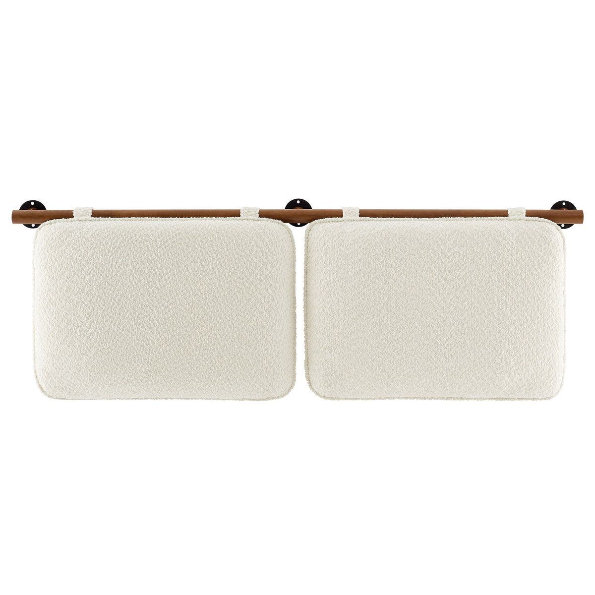 Anela Wall-Mounted Chenille Upholstered Queen Headboard by Modway