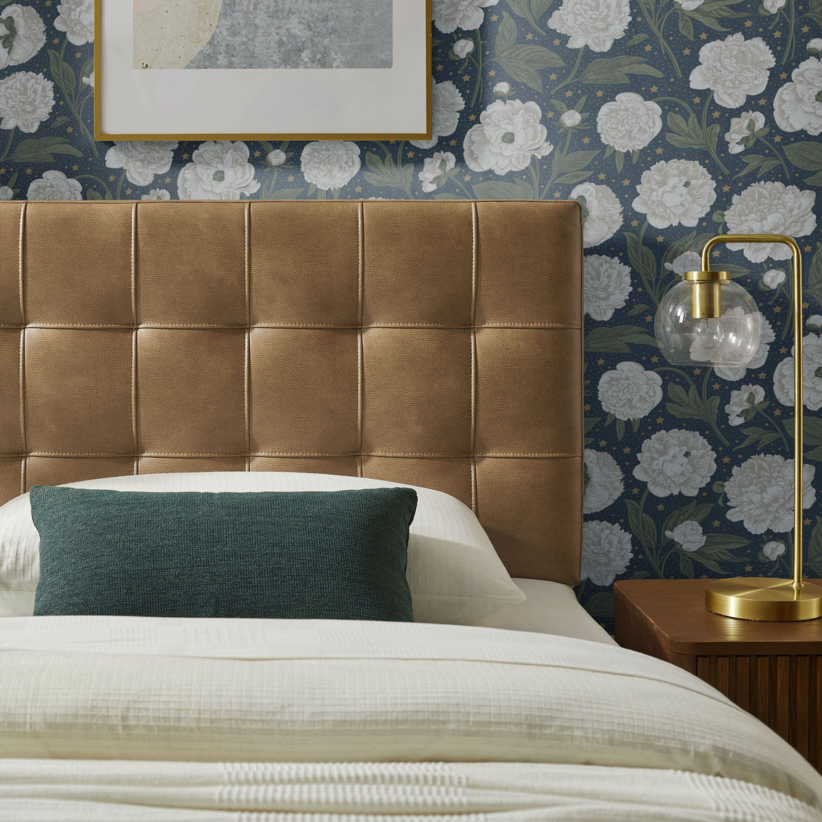 Lily Vegan Leather Headboard by Modway