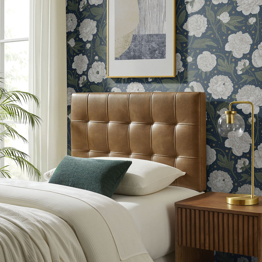 Lily Vegan Leather Headboard by Modway