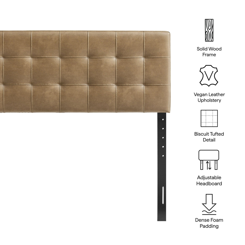 Lily Vegan Leather Headboard by Modway
