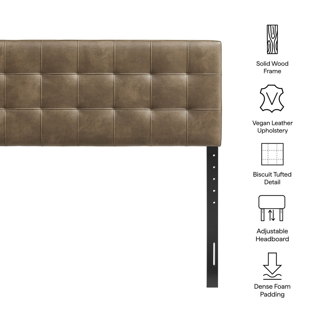 Lily Vegan Leather Headboard by Modway