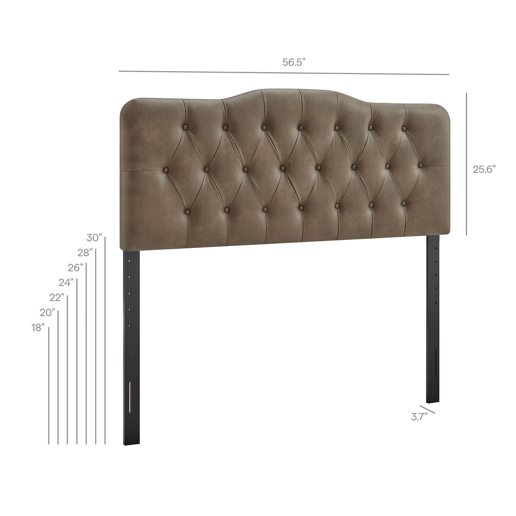 Annabel Vegan Leather Headboard by Modway