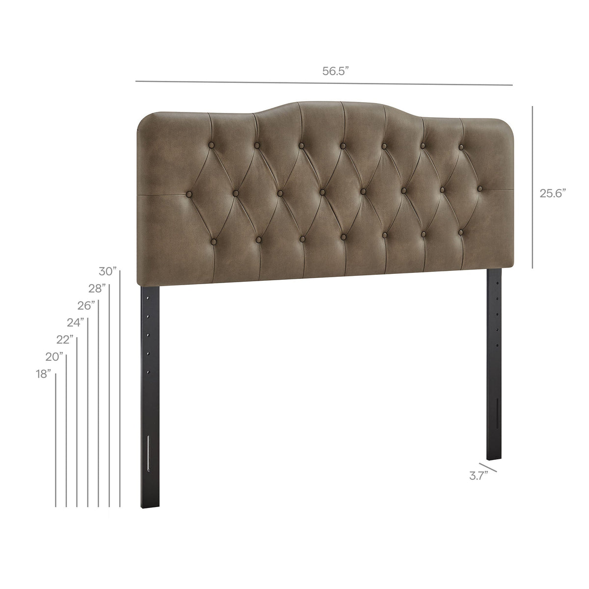 Annabel Vegan Leather Headboard by Modway
