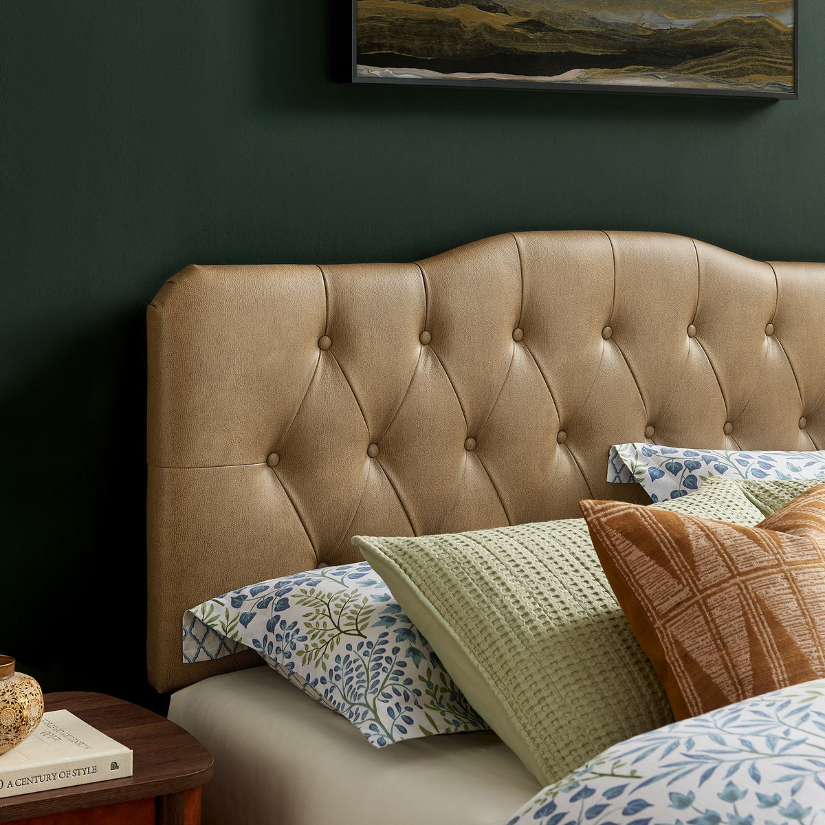 Annabel Vegan Leather Headboard by Modway