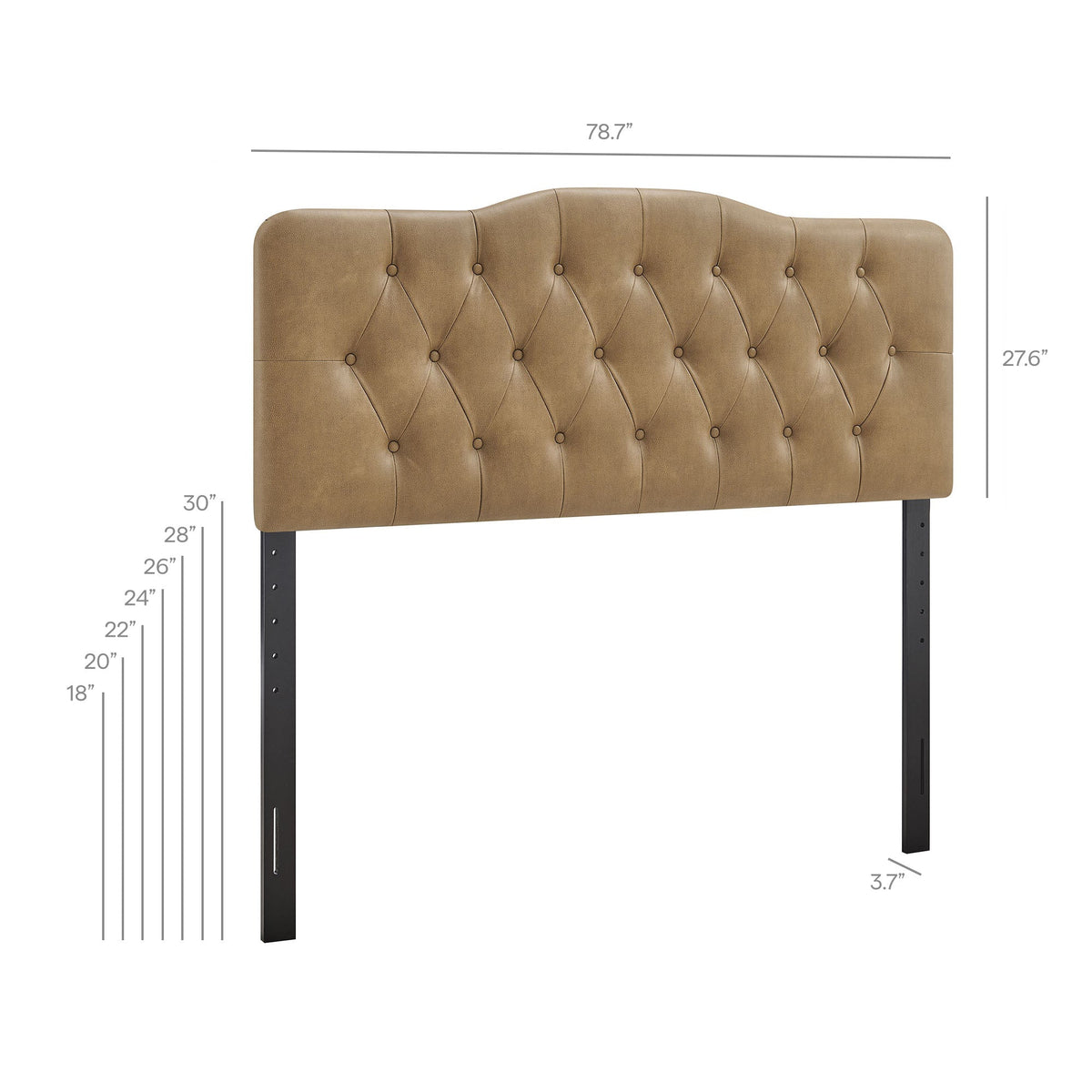 Annabel Vegan Leather Headboard by Modway