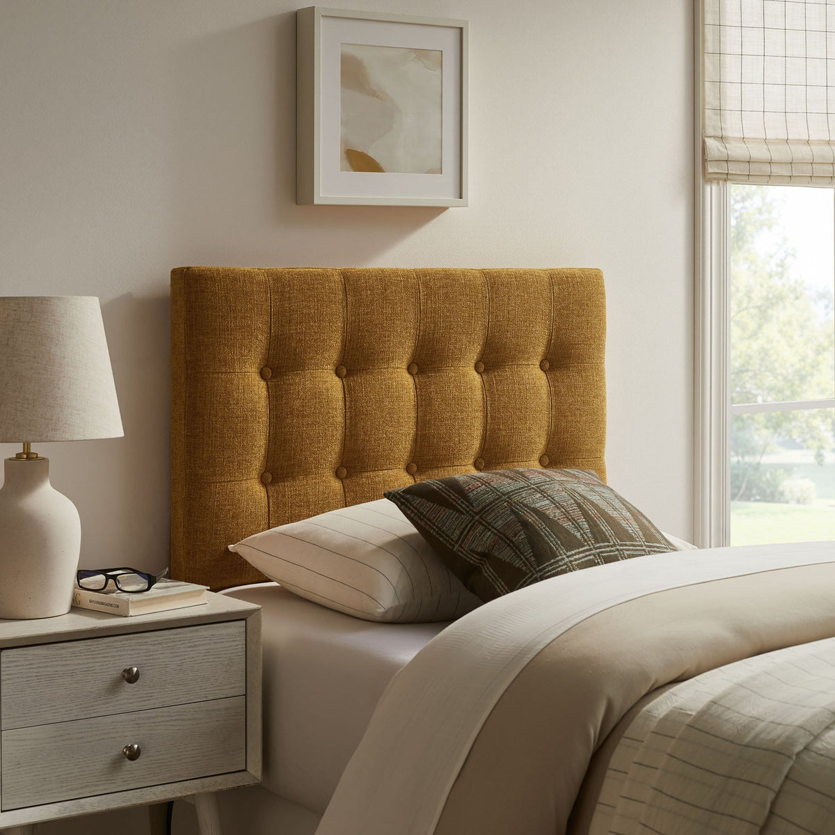 Emily Fabric Upholstered Headboard by Modway