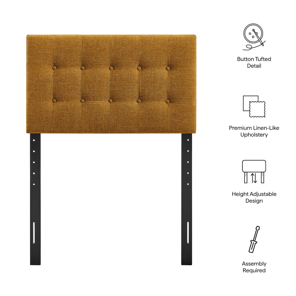 Emily Fabric Upholstered Headboard by Modway