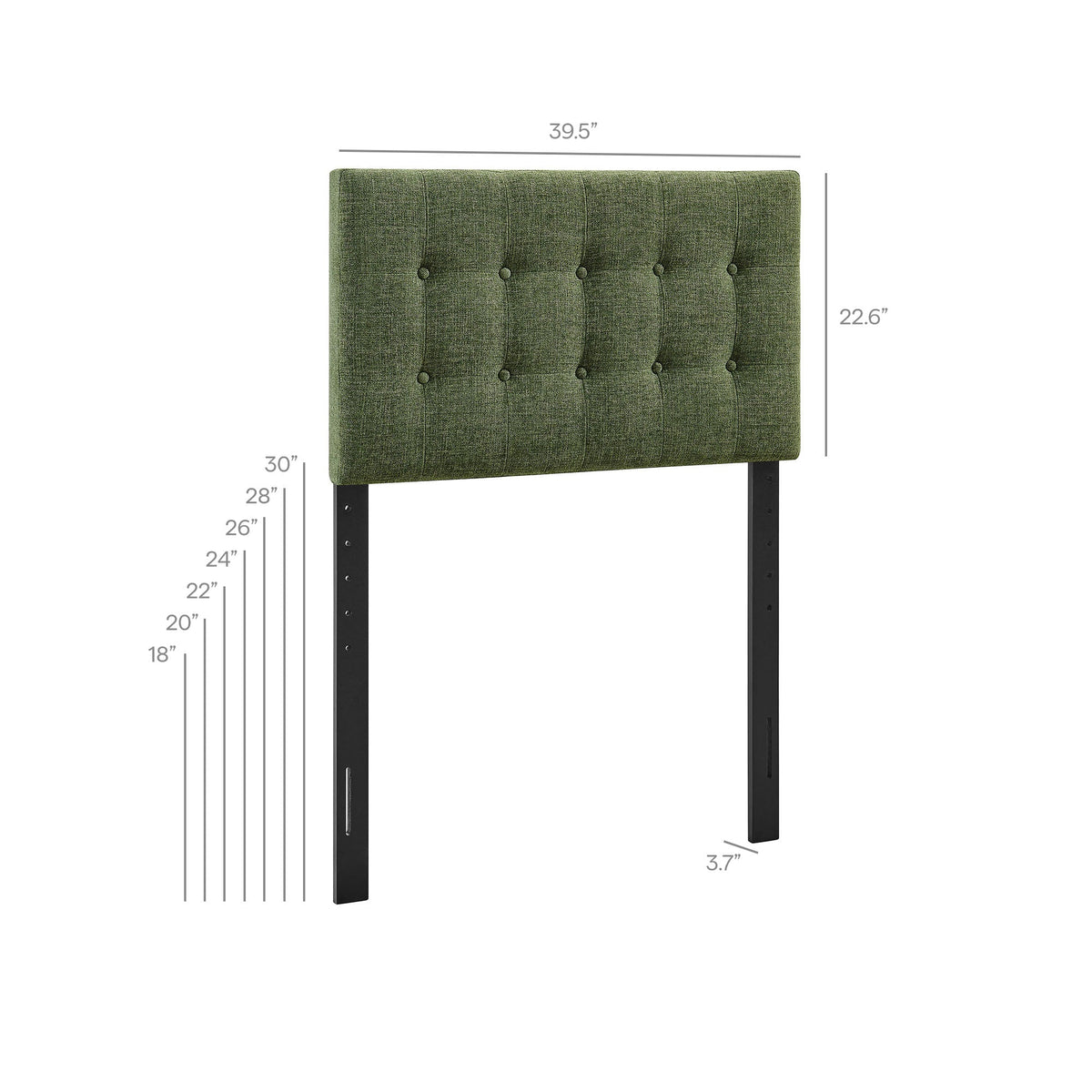 Emily Fabric Upholstered Headboard by Modway