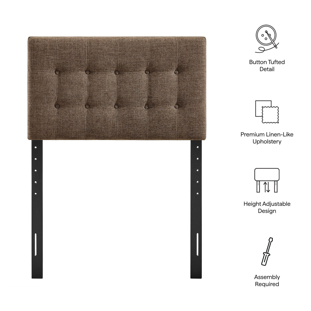 Emily Fabric Upholstered Headboard by Modway