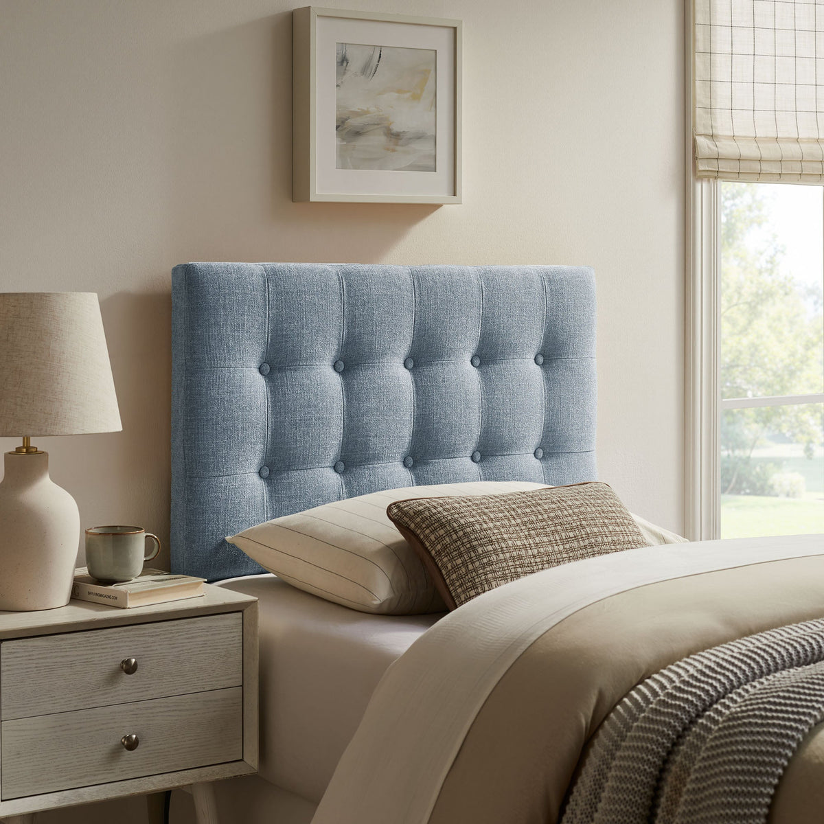 Emily Fabric Upholstered Headboard by Modway