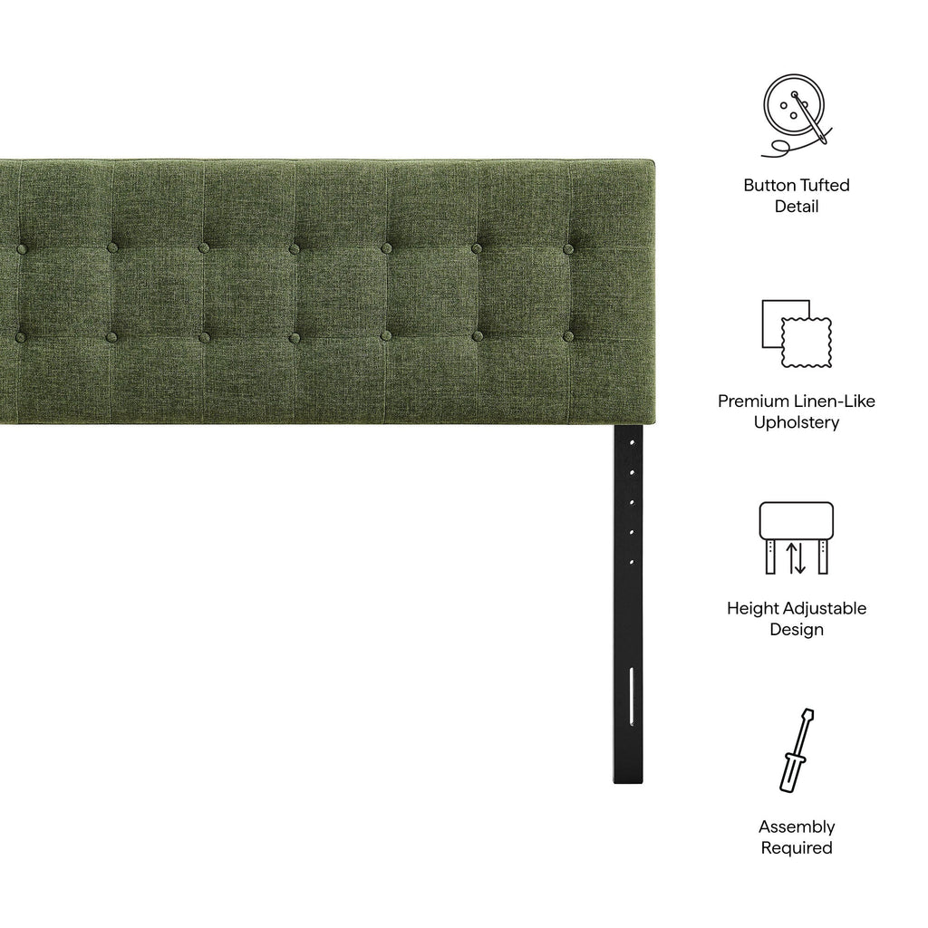 Emily Fabric Upholstered Headboard by Modway