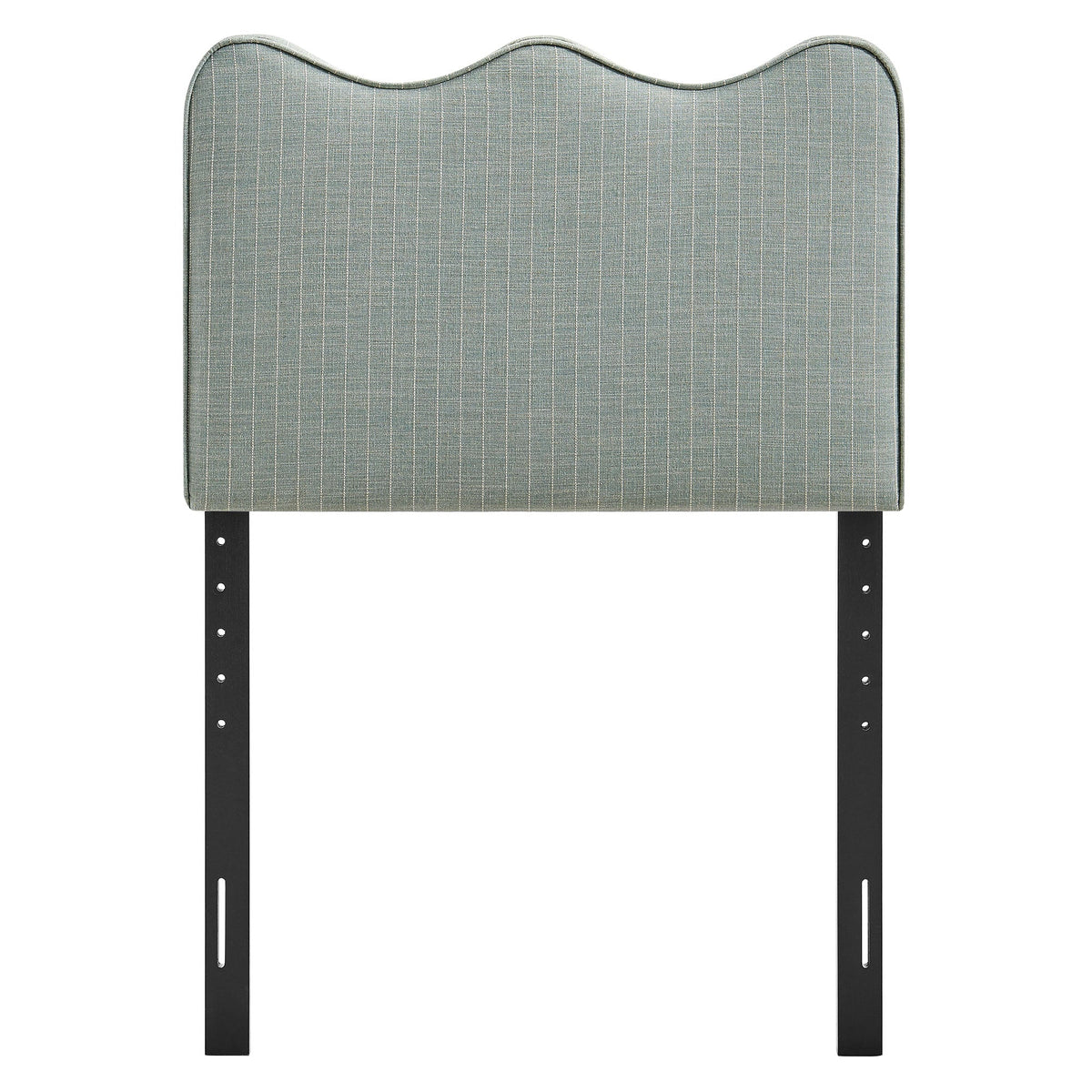 Athena Striped Fabric Upholstered Headboard by Modway