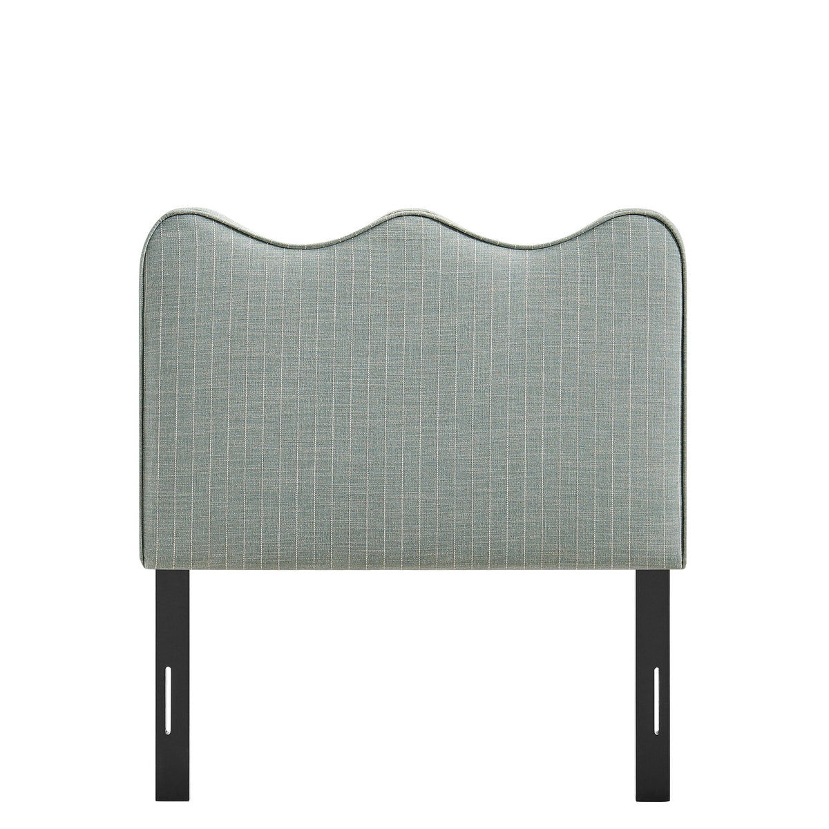 Athena Striped Fabric Upholstered Headboard by Modway
