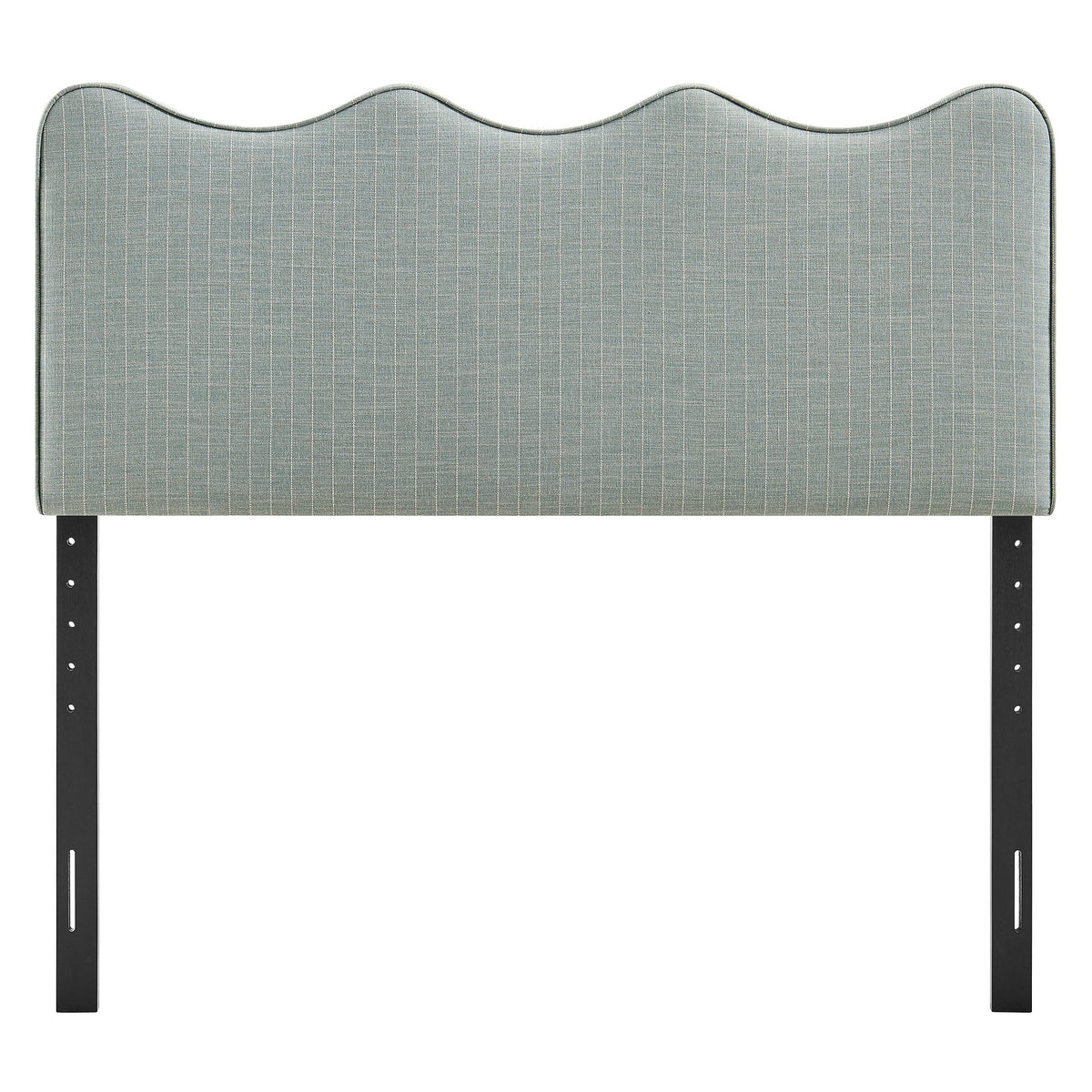 Athena Striped Fabric Upholstered Headboard by Modway