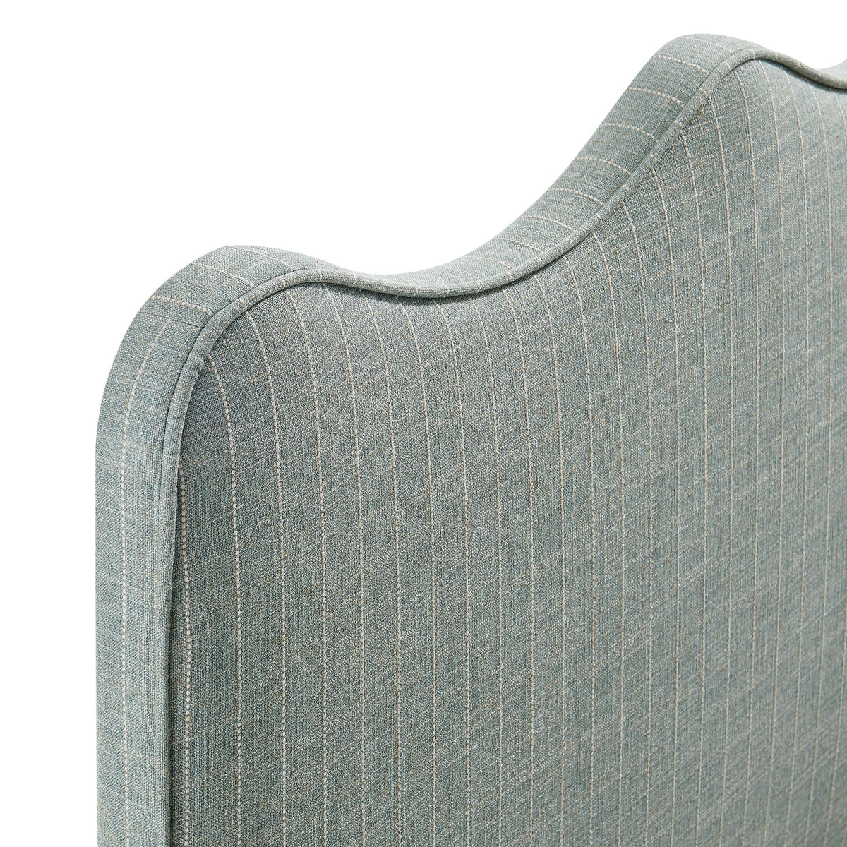 Athena Striped Fabric Upholstered Headboard by Modway