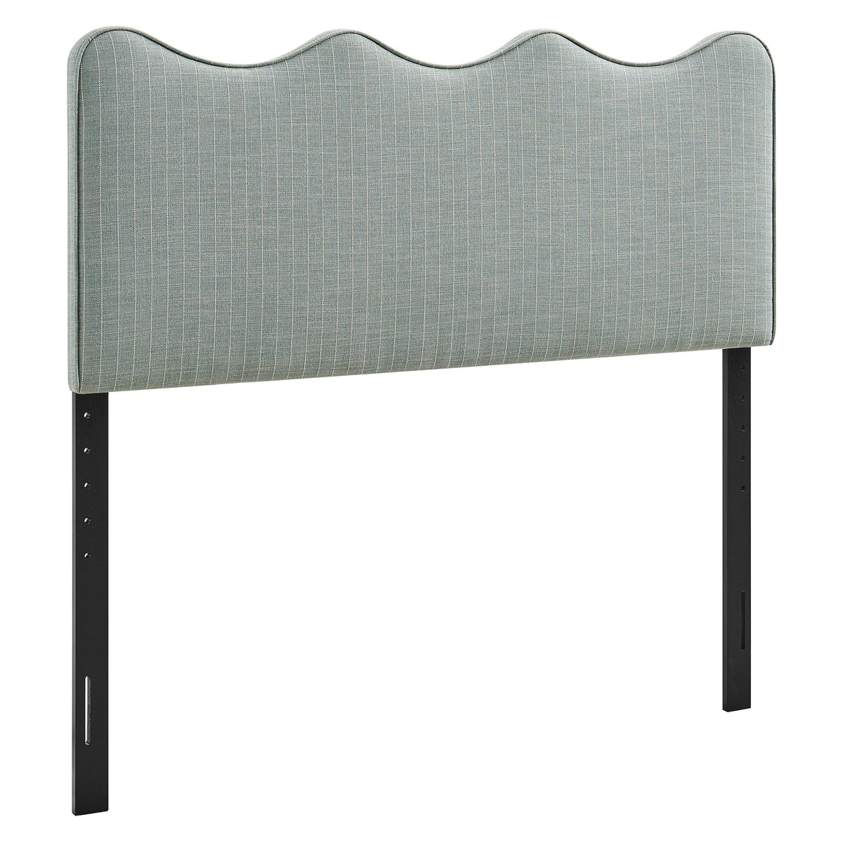 Athena Striped Fabric Upholstered Headboard by Modway