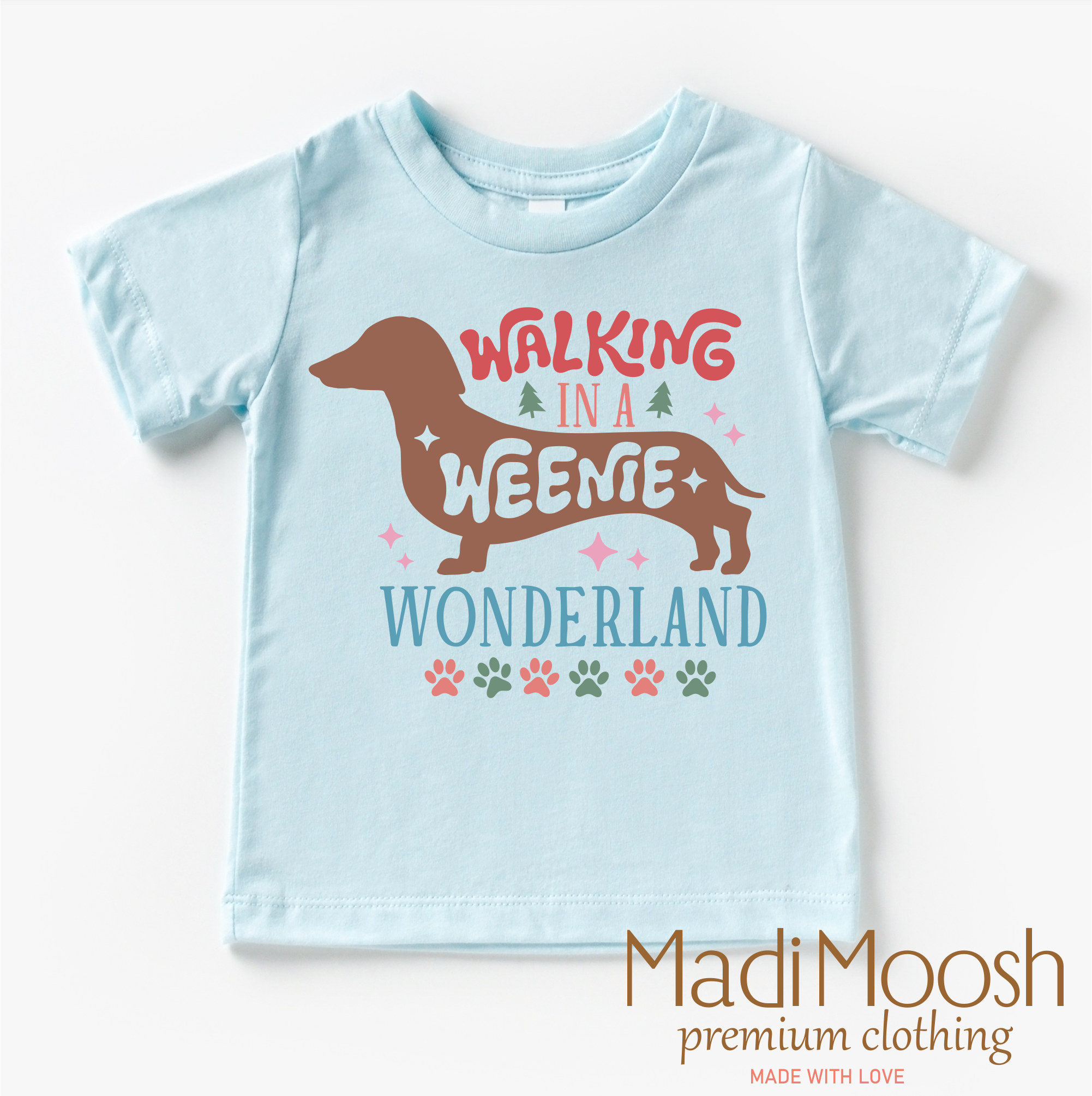 Walking Through A Weenie Wonderland Shirt - Dachshund Christmas Tee
