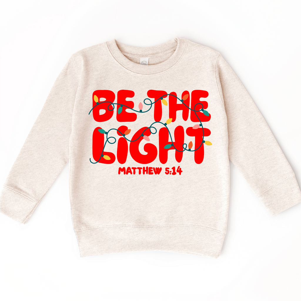 Be The Light Christmas Shirt - Christian Tee