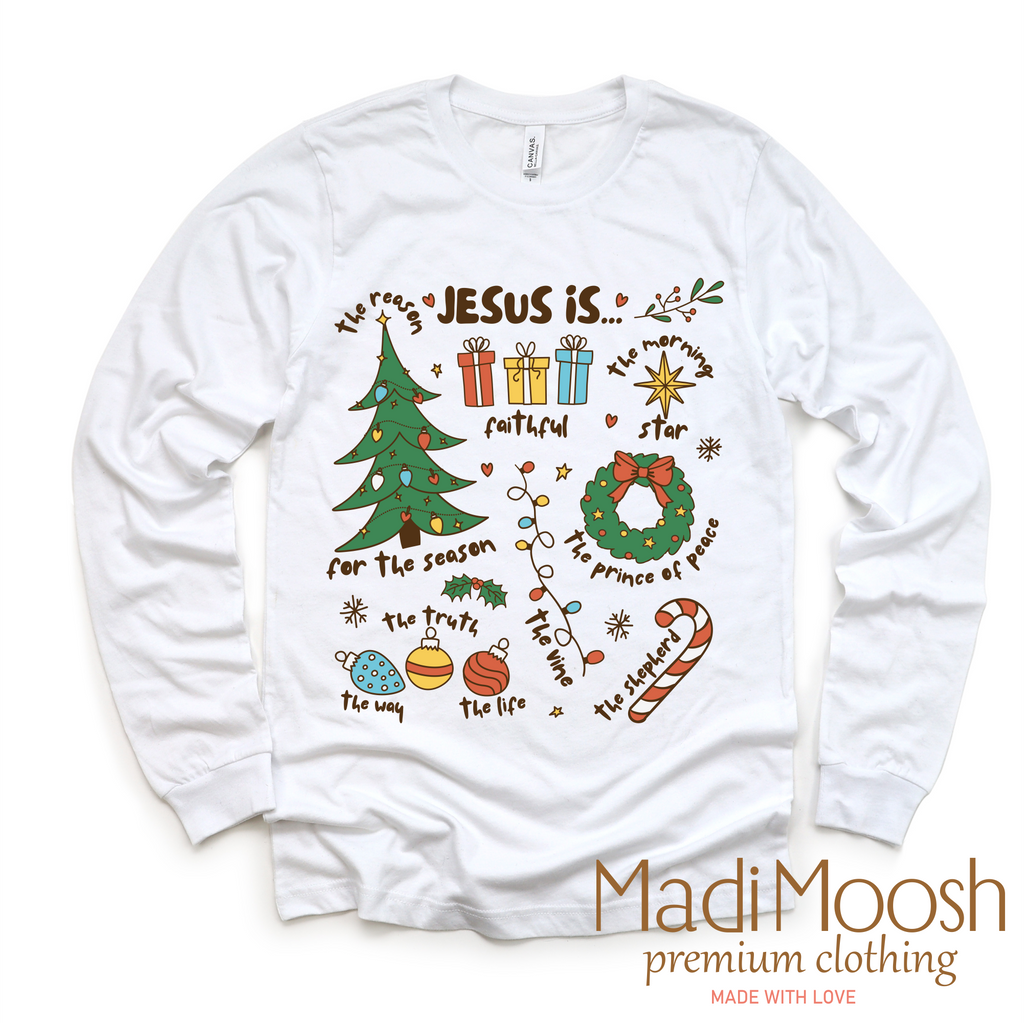Jesus Is Christmas Shirt - Christian Tee
