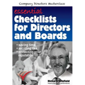 Essential Checklists for Directors and Boards: Helping you save time, avoid risk and protect your reputation - Paperback