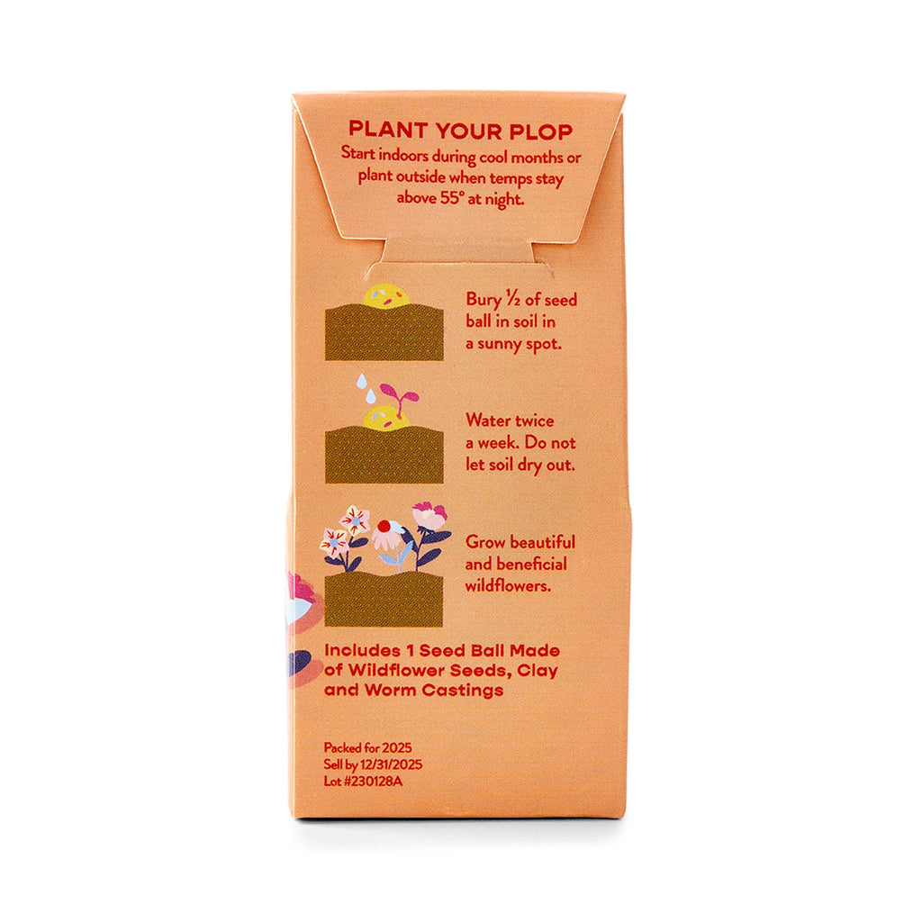 Easter Wildflower Plop Seed Ball | Modern Sprout