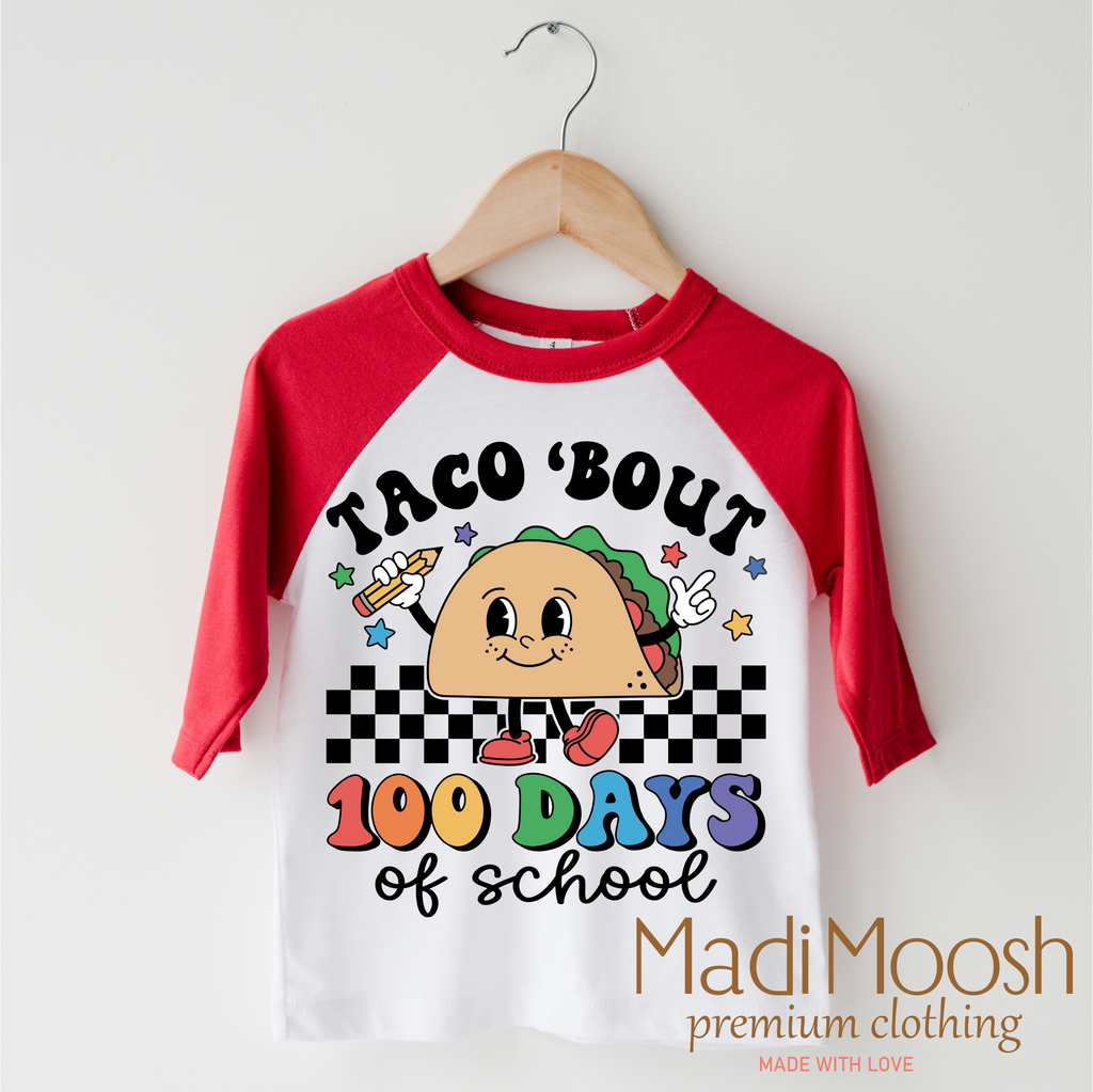 Taco Bout 100 Days Of School Shirt - School Tee