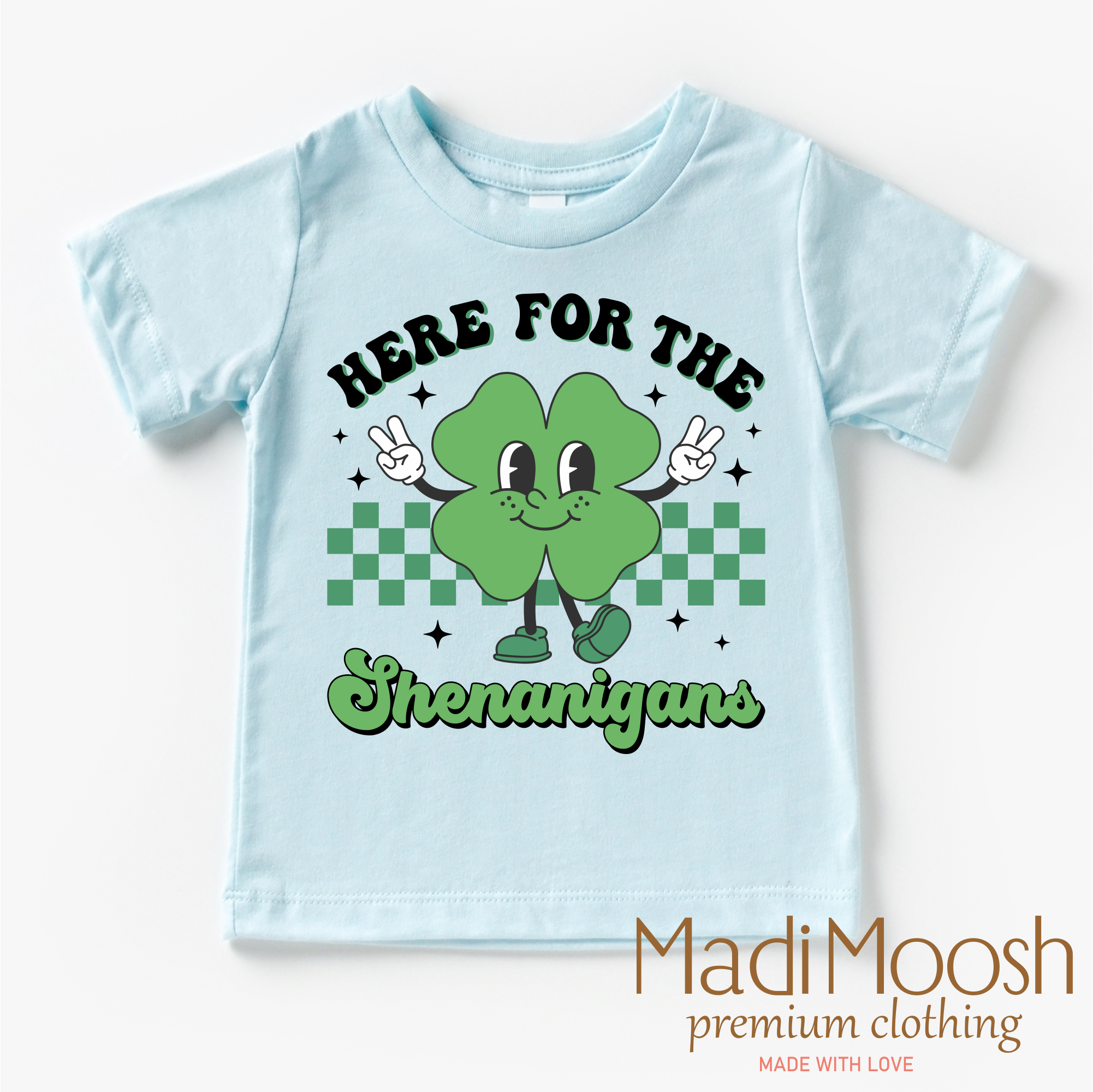 Here For The Shenanigan's  St. Patrick's Day Shirt - St. Patrick's Day Tee
