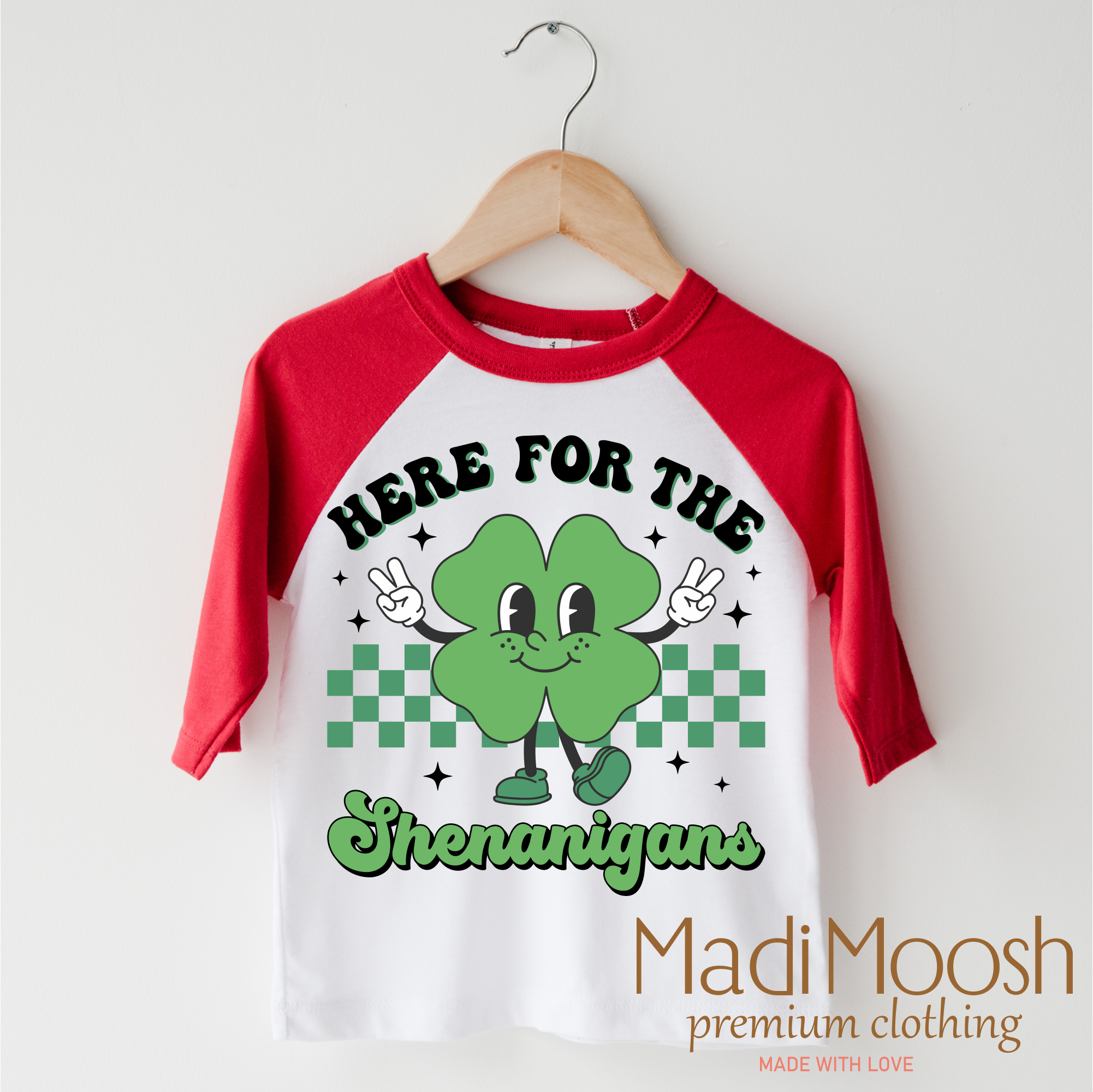 Here For The Shenanigan's  St. Patrick's Day Shirt - St. Patrick's Day Tee