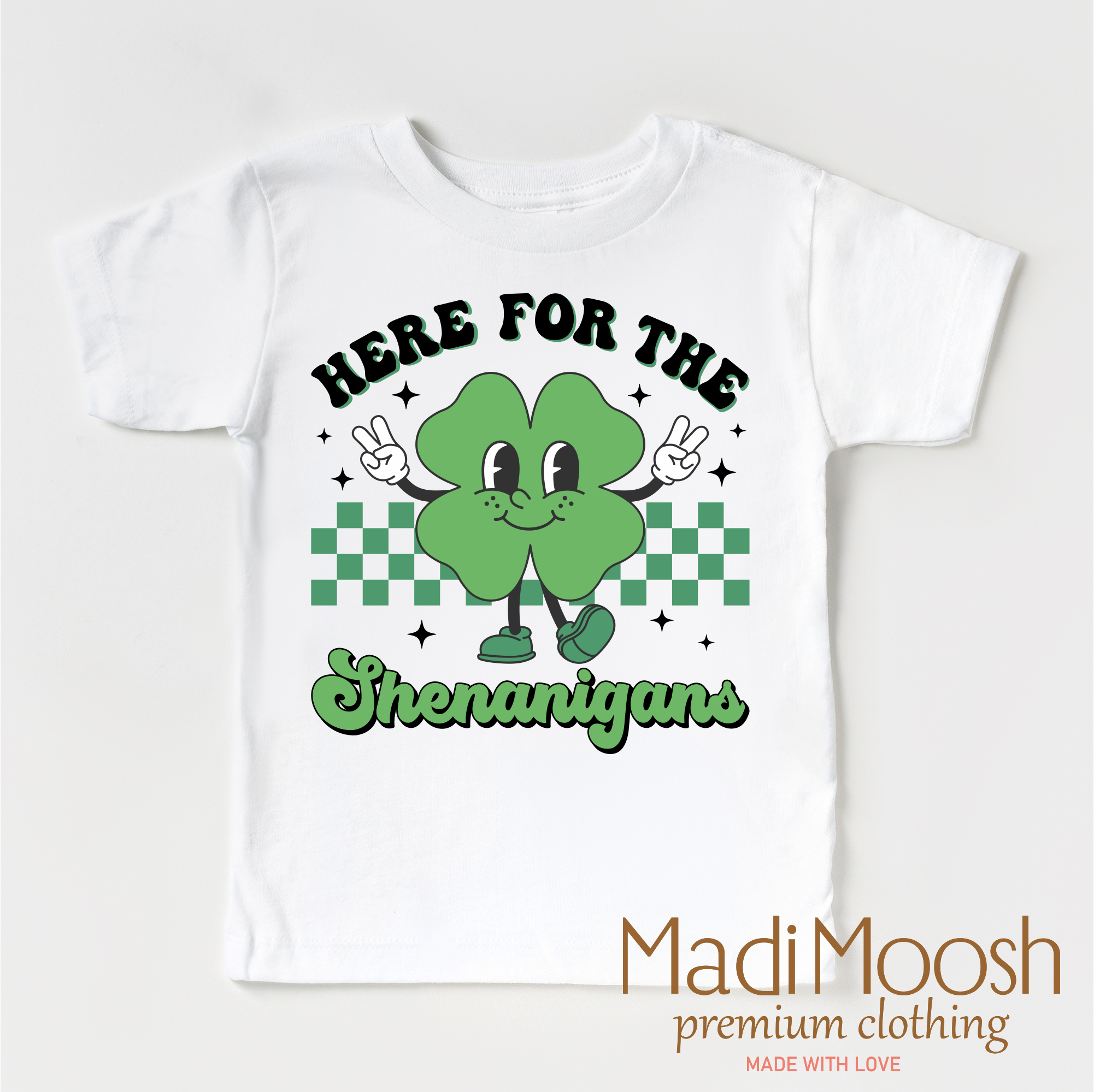 Here For The Shenanigan's  St. Patrick's Day Shirt - St. Patrick's Day Tee