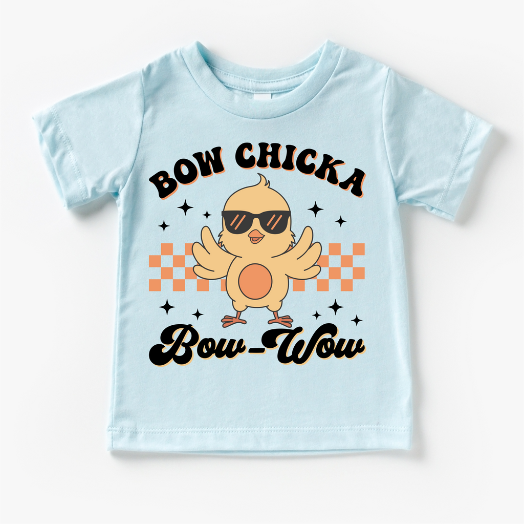 Bow Chicka Bow Wow Easter Shirt - Easter Chick Tee