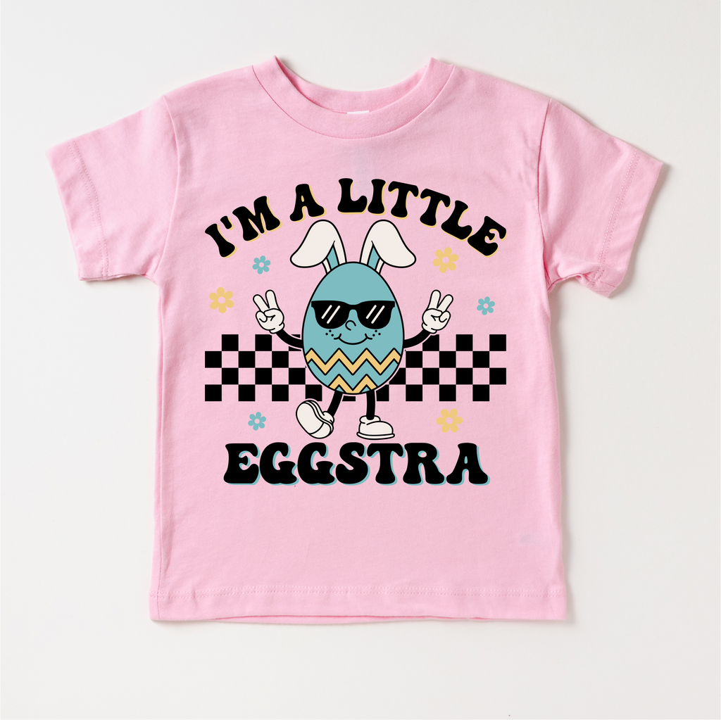 I'm A Little Eggstra Easter Shirt - Boys Easter Tee