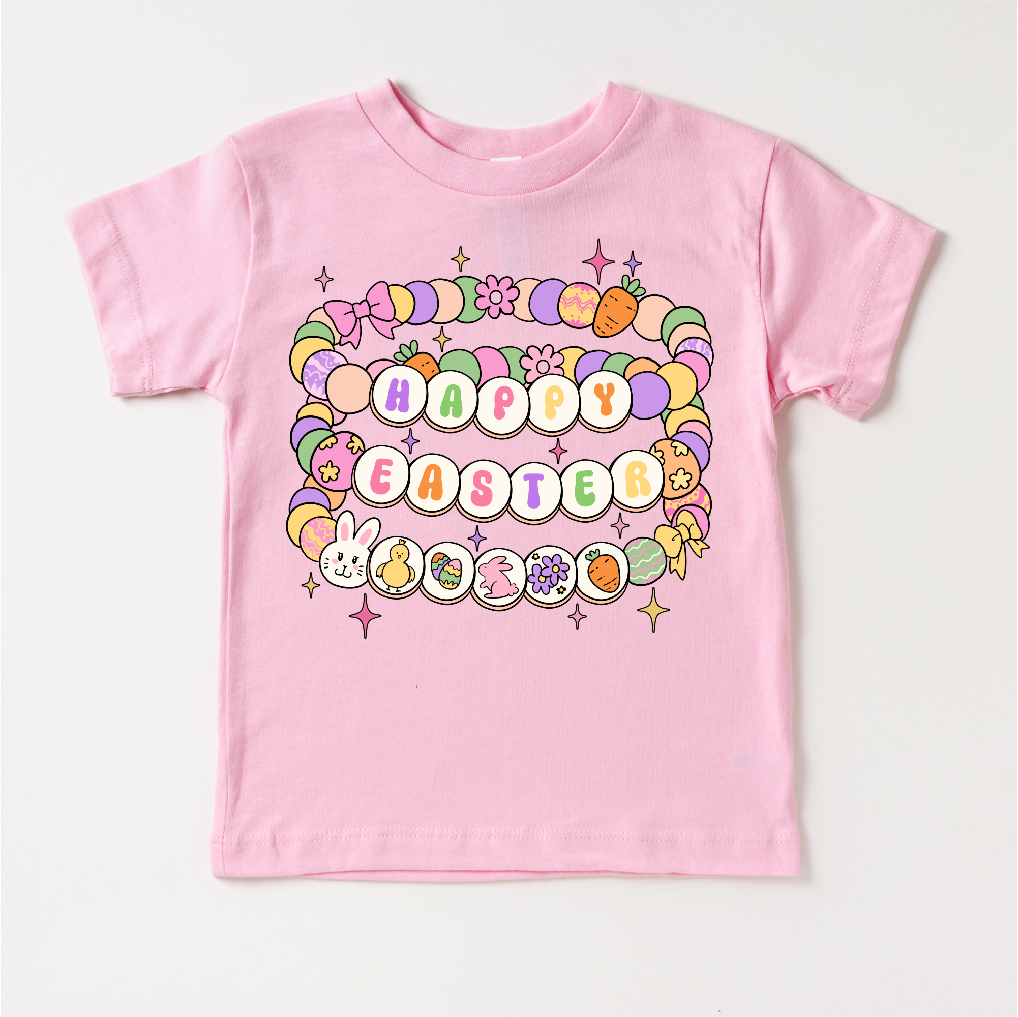 Easter Friendship Bracelet Shirt - Girls Easter Tee