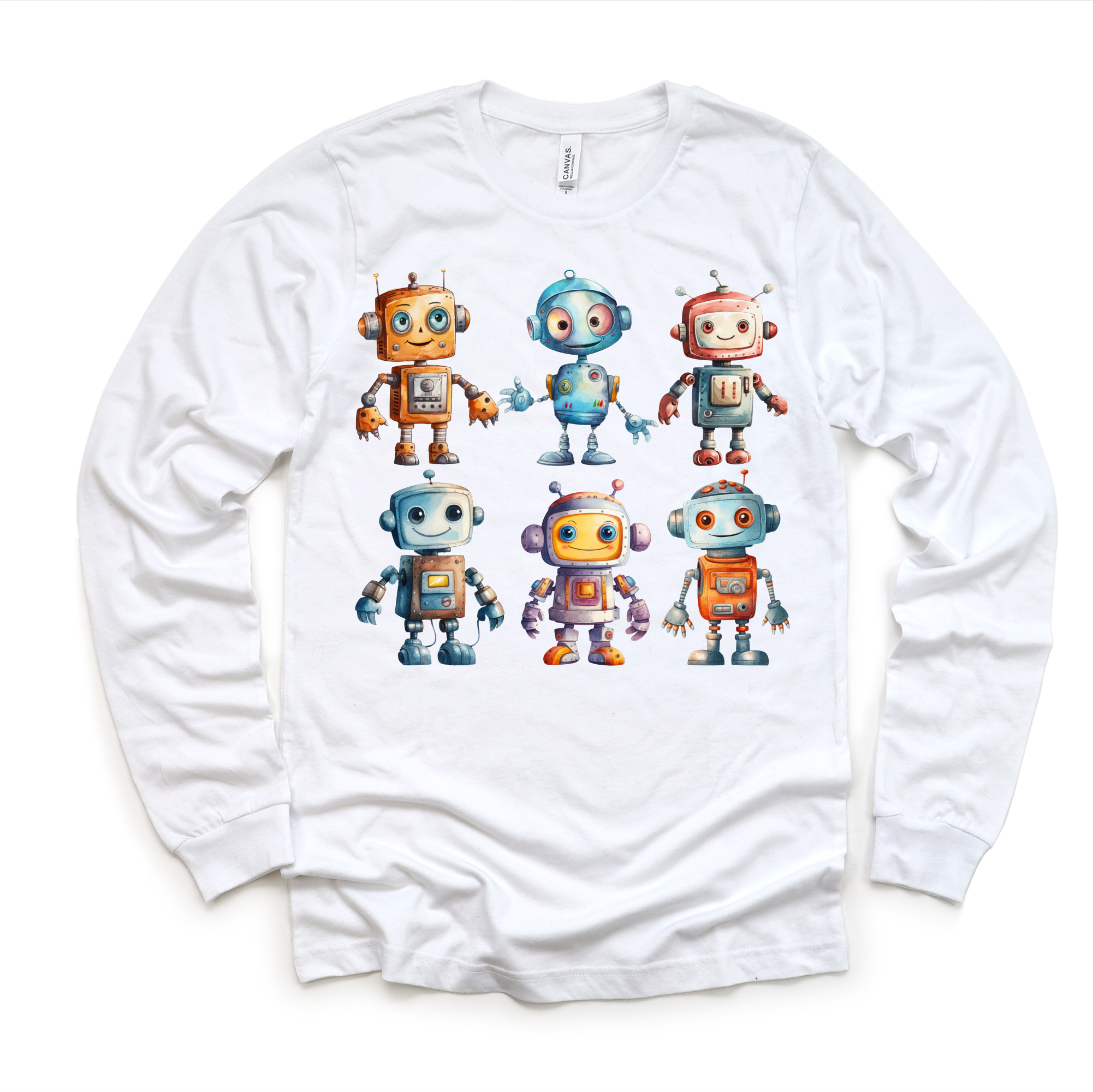 Cute Retro Robot Shirt - Kids Robot Shirt