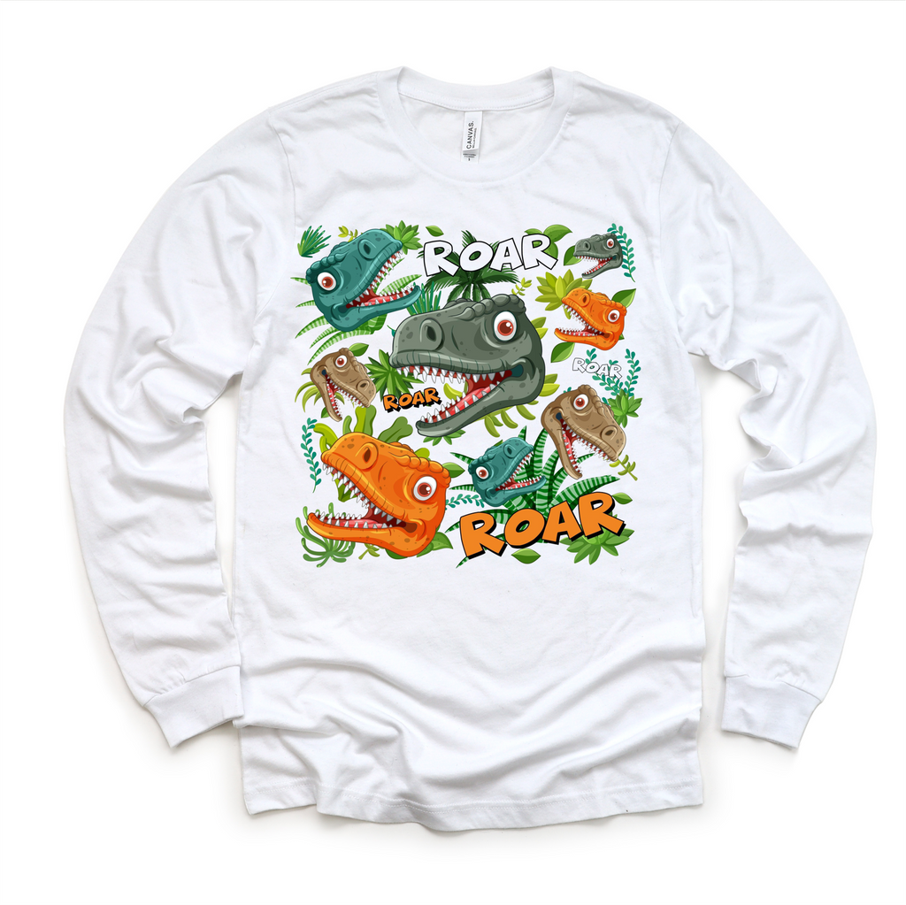 Retro Dinosaur T-Rex Shirt - Kids Dinosaur Shirt
