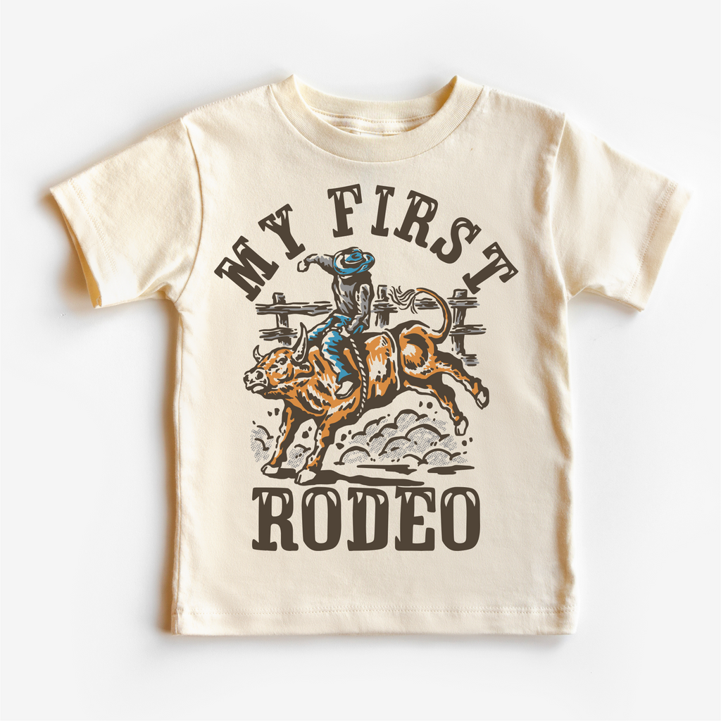 My First Rodeo Birthday Shirt - Kids Western Shirt
