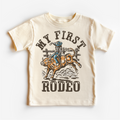 My First Rodeo Birthday Shirt - Kids Western Shirt