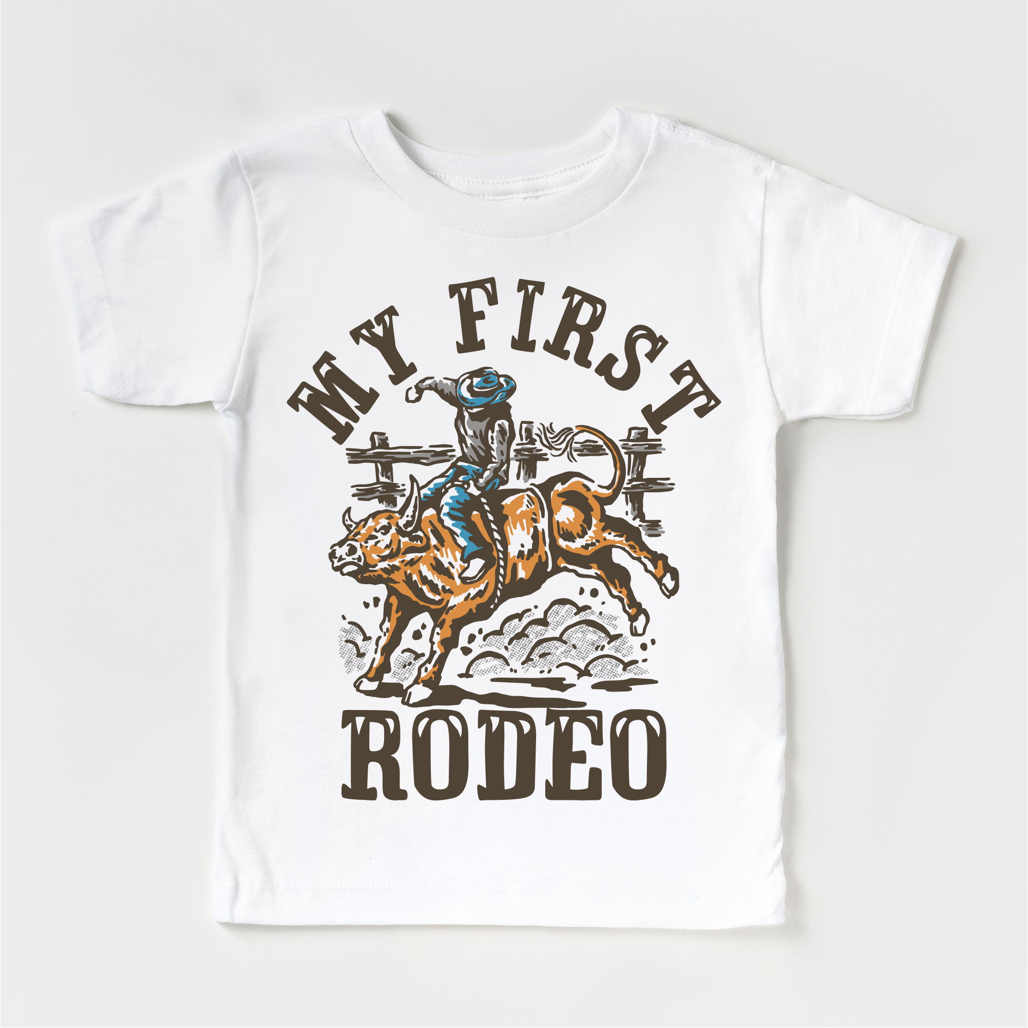 My First Rodeo Birthday Shirt - Kids Western Shirt