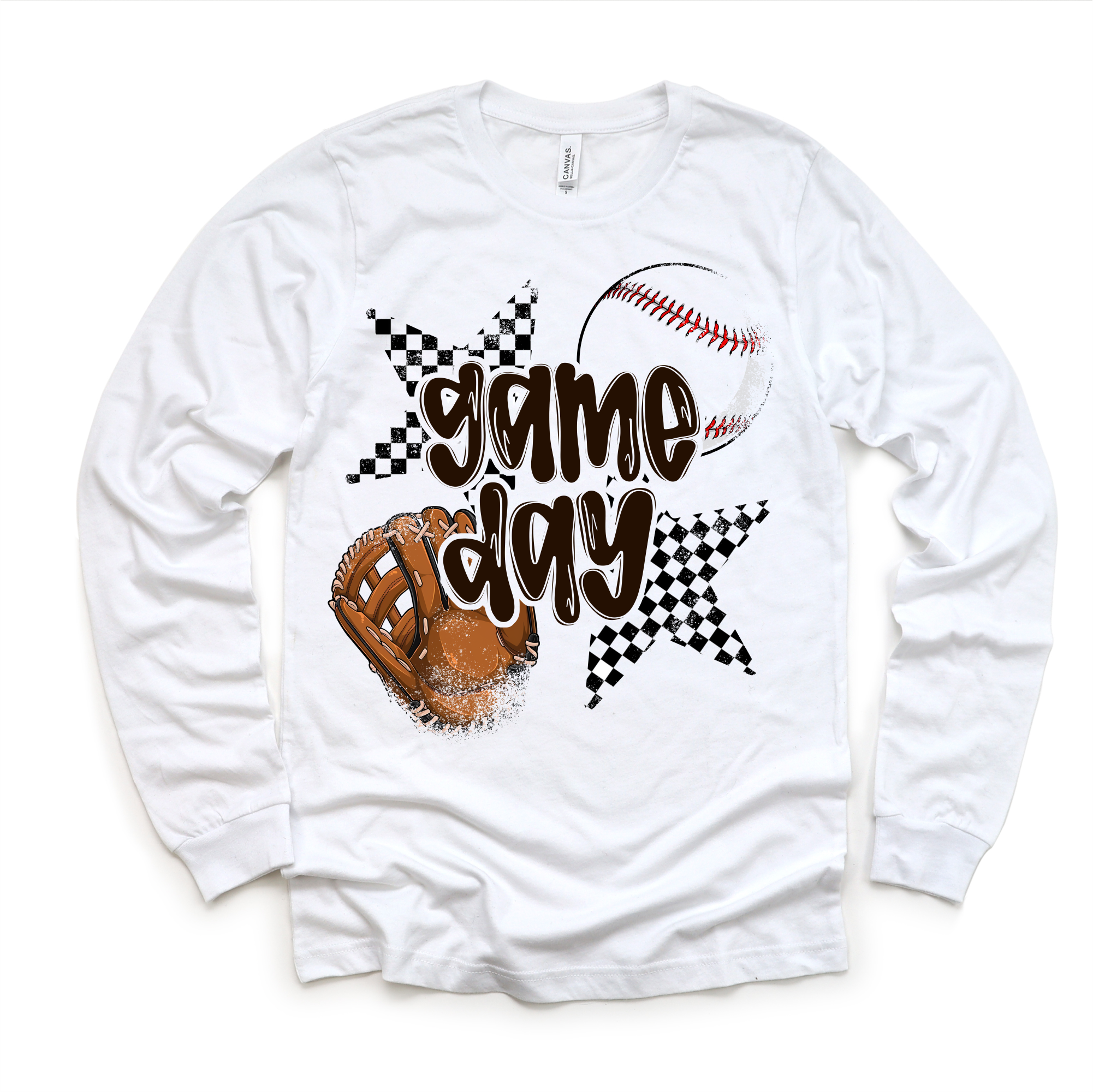Retro Game Day Baseball Shirt - Baseball Tee