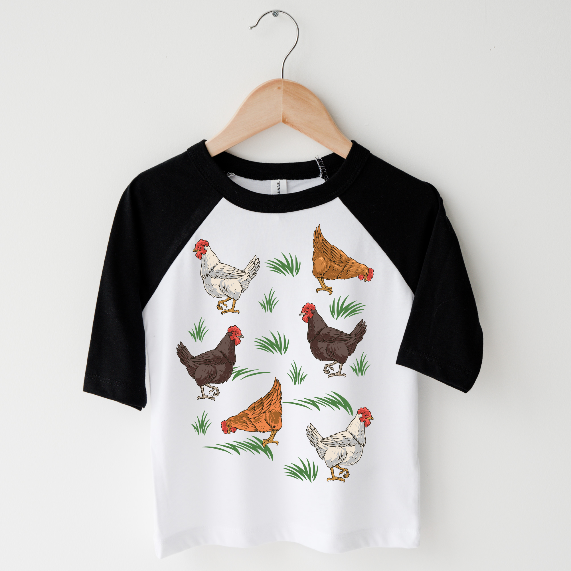 Cute Retro Chicken Farm Shirt - Chicken Tee