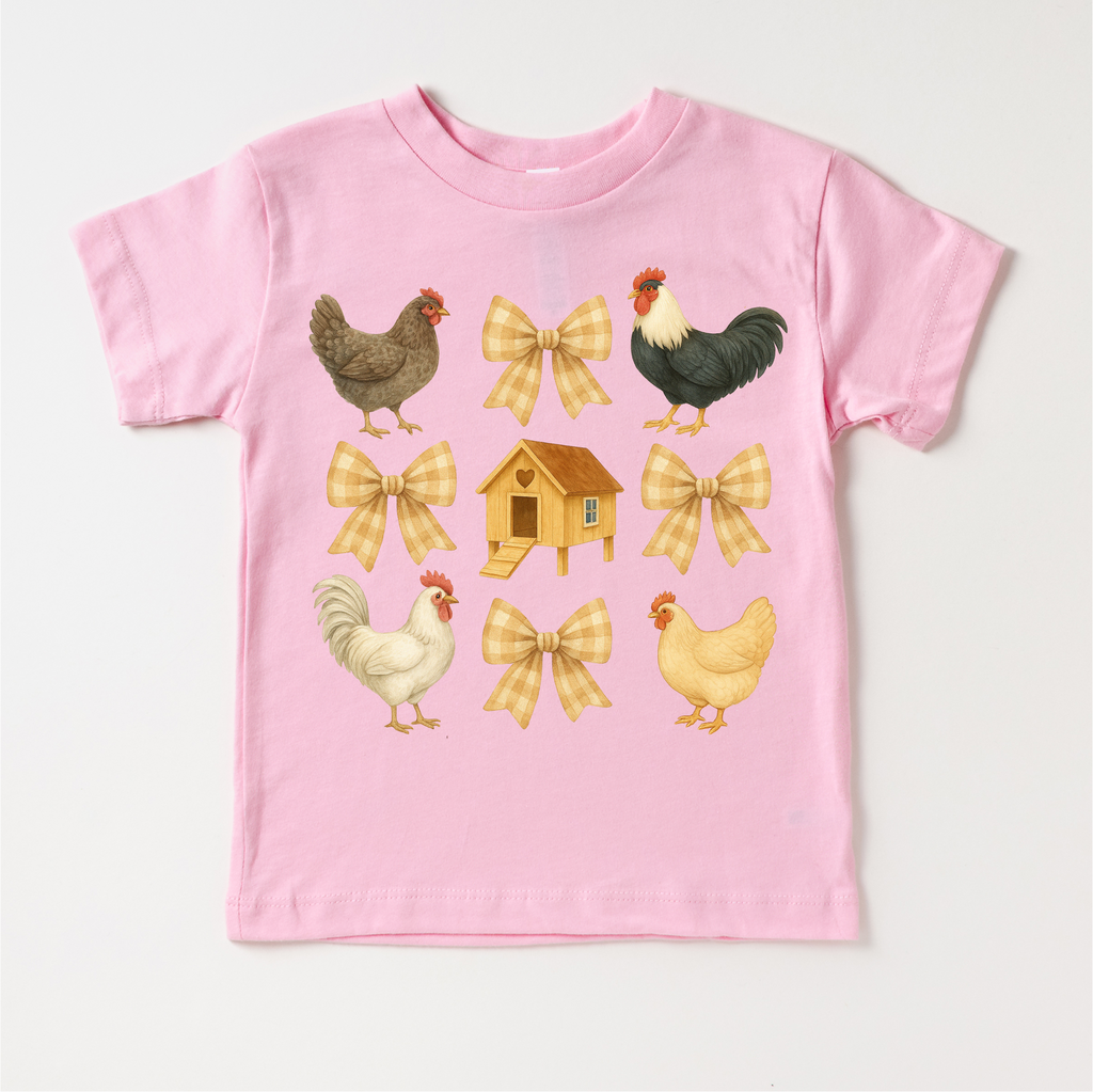 Chicken Coop Farm Shirt - Cute Chicken Tee