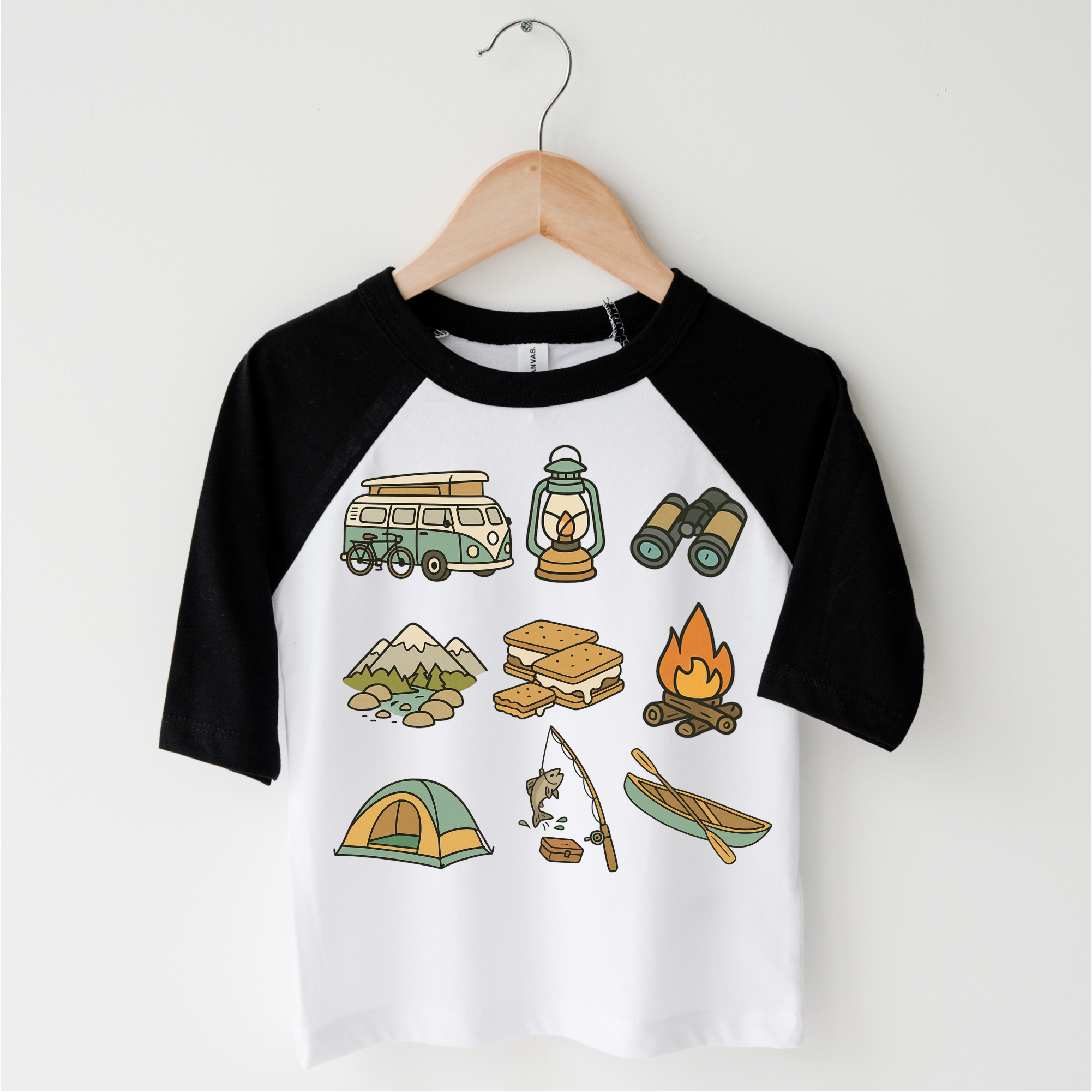 Happy Camper Camping Shirt - Camp Tee